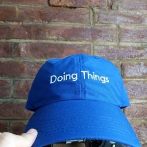 Outdoor Voices Accessories - BRAND. NEW. Outdoor Voices "Doing Things" Blue Cap Outdoor Voices Accessories - BRAND. NEW. Outdoor Voices "Doing Things" Blue Cap